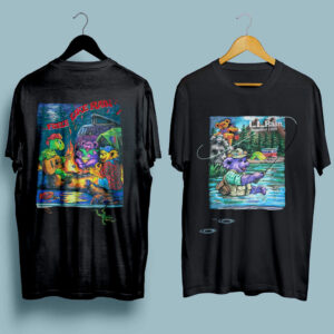 Liquid Rain Grateful Dead Bears L L Rain Summer 1995 Graphic front 4 T Shirt