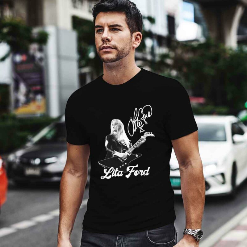 Lita Ford Signature 0 T Shirt