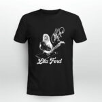 Lita Ford Signature 3 T Shirt