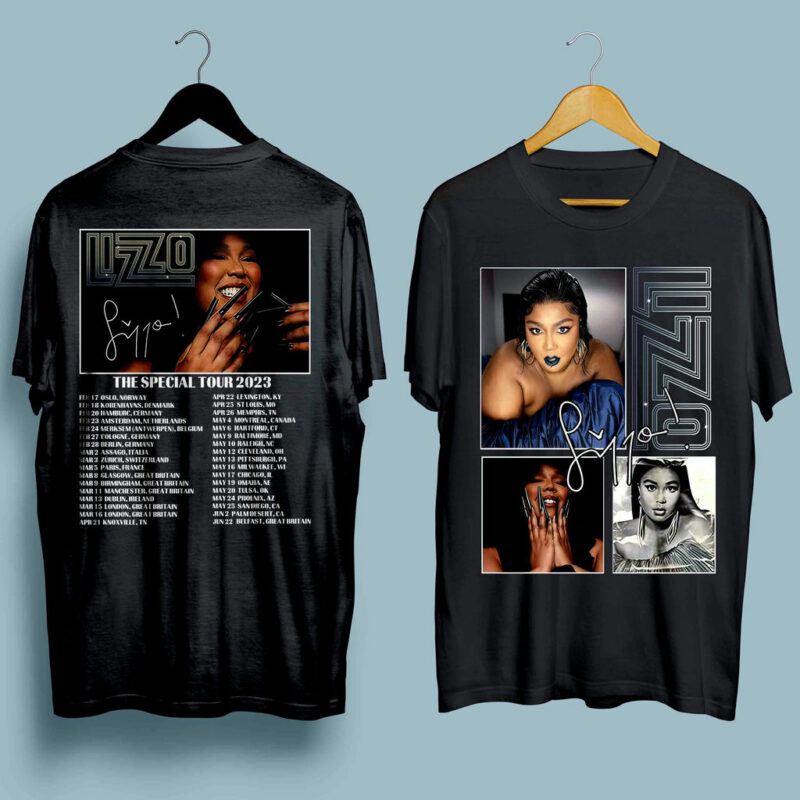 Lizzo The Special Tour 2023 V2 Front 4 T Shirt