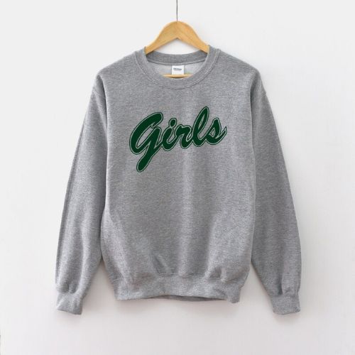 Long Sleeved, Crewneck Design Sweatshirt