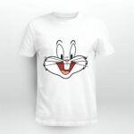 Looney Tunes Bugs Bunny Face Funny 4 T Shirt