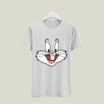 Looney Tunes Bugs Bunny Face Funny 5 T Shirt