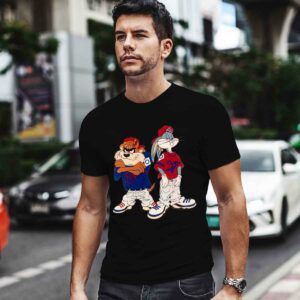Looney Tunes Bugs Bunny and Tazmanian Devil Kris Kross 0 T Shirt