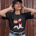 Looney Tunes Bugs Bunny and Tazmanian Devil Kris Kross 1 T Shirt
