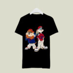 Looney Tunes Bugs Bunny and Tazmanian Devil Kris Kross 2 T Shirt