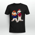 Looney Tunes Bugs Bunny and Tazmanian Devil Kris Kross 3 T Shirt