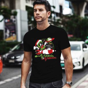 Looney Tunes Christmas Marvin The Martian Greetings 0 T Shirt