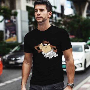 Looney Tunes Tasmanian Devil Tornado Retro 0 T Shirt