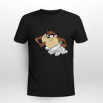 Looney Tunes Tasmanian Devil Tornado Retro 4 T Shirt