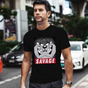 Looney Tunes Taz Savage 0 T Shirt