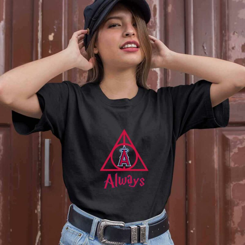 Los Angeles Angels Always Harry Potter Deathly Hallows 0 T Shirt