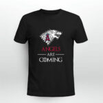 Los Angeles Angels stark house are coming funny Game of Thrones 2 T Shirt