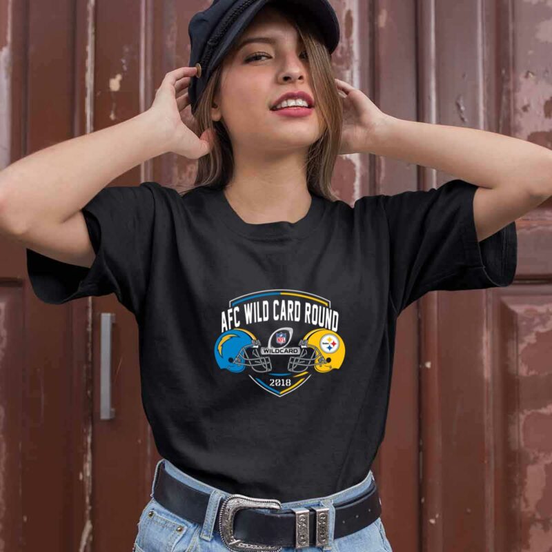 Los Angeles Chargers Fightings Pittsburgh Steelers 2018 Nfc Wild Card Round 0 T Shirt