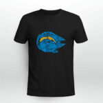 Los Angeles Chargers The Millennium Falcon Star Wars 3 T Shirt