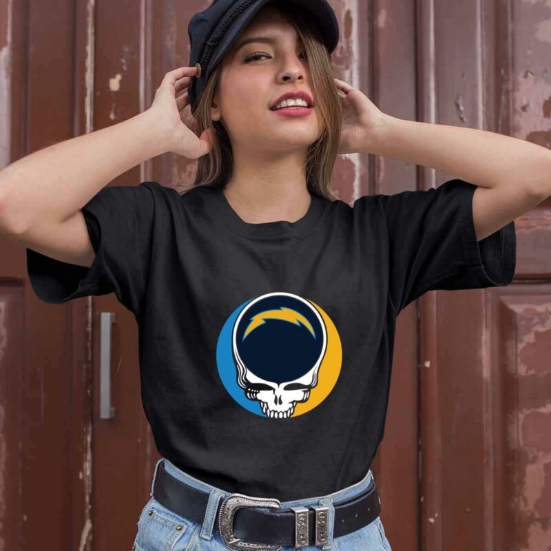 Los Angeles Chargers Your Face Football Fan Supporter Grateful Dead 0 T Shirt