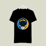 Los Angeles Chargers Your Face Football Fan Supporter Grateful Dead 4 T Shirt