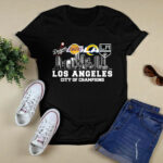 Los Angeles City Of Champions 2 T Shirt