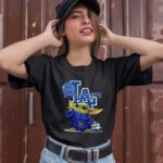 Los Angeles Dodgers Baseball Star Wars Baby Yoda 2021 0 T Shirt