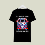 Los Angeles Dodgers On A Dark Desert Highway Cool Wind In My Hair 4 T Shirt