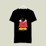 Los Angeles Dodgers Snoopy Pumpkin House 3 T Shirt