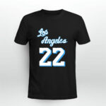 Los Angeles Lakers Elgin Baylor 22 3 T Shirt