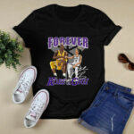 Los Angeles Lakers Kobe Bryant Gigi Bryant Forever Kobe Gigi black 2 T Shirt