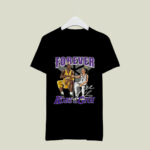 Los Angeles Lakers Kobe Bryant Gigi Bryant Forever Kobe Gigi black 4 T Shirt