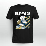 Los Angeles Ram Mickey Mouse Disney 3 T Shirt