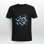 Los Angeles Rams Autism 2 T Shirt