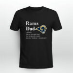 Los Angeles Rams Like A Normal Dad But So Much Cooler 4 T Shirt