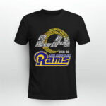 Los Angeles Rams Logo Two Sided 2 T Shirt