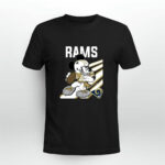 Los Angeles Rams Mickey Mouse Disney 3 T Shirt