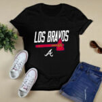 Los bravos atlanta hometown navy 3 T Shirt
