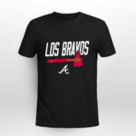 Los bravos atlanta hometown navy 4 T Shirt