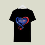 Louisiana Tech Bulldogs Twinkle Heart 1 T Shirt
