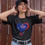 Louisiana Tech Bulldogs Twinkle Heart 3 T Shirt
