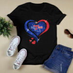 Louisiana Tech Bulldogs Twinkle Heart 4 T Shirt