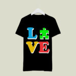 Love Autism Autism Awareness Gifts 2 T Shirt