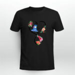 Love Eeyore Flower 2 T Shirt