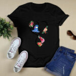 Love Eeyore Flower 4 T Shirt