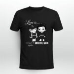Love Is Rooting For The White Sox Together 4 T Shirt
