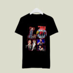Love New Kids on the block Black Men All Size 4 T Shirt