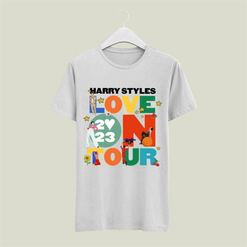 Love On Harry Tour 2023 Front 5 T Shirt