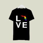 Love Orlando Florida for LGBT Gay Pride Pray Month 3 T Shirt