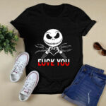 Love You Fuck You Jack Skellington Nightmare Before Christmas 4 T Shirt