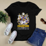 Lsu Tigers 2020 Cfp National Champions Coach And Players Signatures For Fan 4 T Shirt