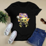 Lsu Tigers Baby Yoda Hand National Championship Cup 2020 4 T Shirt
