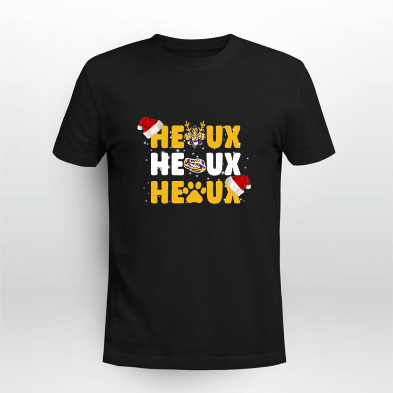 Lsu Tigers Heaux Heaux Heaux Christmas 0 T Shirt