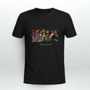 Lucki US Tour 2023 2 SIDES front 4 T Shirt